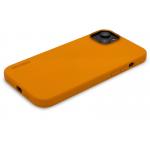 Carcasa Decoded Silicone BackCover MagSafe compatibila cu iPhone 14 Apricot 8 - lerato.ro