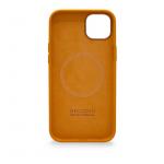 Carcasa Decoded Silicone BackCover MagSafe compatibila cu iPhone 14 Apricot 6 - lerato.ro