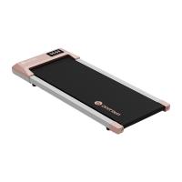 Banda de alergat DeerRun Q1 Plus, Viteza Maxima 8km/h, Sarcina maxima 159kg, 117.8 × 51.4 × 10.5 cm, Compatibila cu diferite aplicatii prin Bluetooth, Roz