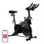 Bicicleta spinning DeerRun S500 Pro, Reglare rezistenta, Sarcina maxima 136kg, 103 x 49 x 112 cm, Bluetooth, Negru 4 - lerato.ro
