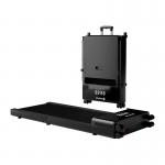 Banda de alergat DeerRun Z20, Viteza Maxima 6km/h, Sarcina maxima 136kg, 122.6 x 52.6 x 16.8 cm, Pliabila, Negru 3 - lerato.ro