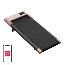 Banda de alergat DeerRun Q2 Urban, Viteza Maxima 6.1km/h, Sarcina maxima 136kg, 108.3 × 50 × 10 cm, Compatibila cu diferite aplicatii prin Bluetooth, Roz