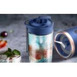 Blender Wireless portabil Deerma NU06, 140W, Capacitate 400 ml, 1500 mAh, Albastru 12 - lerato.ro