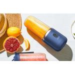 Blender Wireless portabil Deerma NU06, 140W, Capacitate 400 ml, 1500 mAh, Albastru 4 - lerato.ro