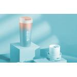 Blender wireless portabil Deerma NU90, 50W, 18000RPM, Capacitate 300 ml, 1500 mAh, Albastru/Roz 8 - lerato.ro