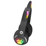 Casti audio bluetooth Defender Freemotion B585, Bluetooth 5.0, 400 mAh, Driver 40mm, Autonomie 8h, Negru 4 - lerato.ro