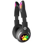 Casti audio bluetooth Defender Freemotion B585, Bluetooth 5.0, 400 mAh, Driver 40mm, Autonomie 8h, Negru 6 - lerato.ro