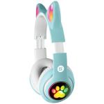 Casti audio bluetooth Defender Freemotion B585, Bluetooth 5.0, 400 mAh, Driver 40mm, Autonomie 8h, Verde / Alb 6 - lerato.ro