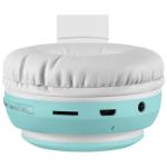 Casti audio bluetooth Defender Freemotion B585, Bluetooth 5.0, 400 mAh, Driver 40mm, Autonomie 8h, Verde / Alb 10 - lerato.ro