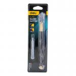 Cutter de sticla Deli Tools EDL2701, Lungime 180 mm, Lama diamant 3mm, Negru 6 - lerato.ro