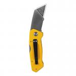 Cutter universal Deli Tools EDL018Z, 18mm, Galben 3 - lerato.ro