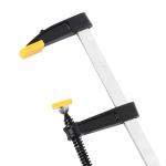 Clema pentru tamplarie tip F Deli Tools EDL111280, 120 x 800 mm, Otel A3, Negru / Galben 5 - lerato.ro