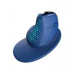 Mouse universal Delux M618XSD BT RGB, Wireless, Vertical, 4000 DPI, 1000 mAh, Albastru 2 - lerato.ro