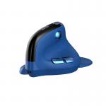 Mouse universal Delux M618XSD BT RGB, Wireless, Vertical, 4000 DPI, 1000 mAh, Albastru 5 - lerato.ro
