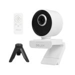 Camera Web Smart Full HD Delux DC07 1080p@30FPS, Microfon incorporat, ideala pentru birou sau pentru activitati sportive online, Negru 3 - lerato.ro