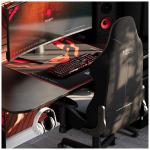 Birou de gaming Diablo Chairs X-Mate 1600, 160 x 75  x 75 cm, Sarcina maxima 80kg, Suport casti, Negru 6 - lerato.ro