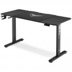 Birou electric Diablo Chairs X-Tensio 1400, 140 x 60  x 117 cm, Sarcina maxima 80kg, Inaltime ajustabila, Suport casti, Negru 3 - lerato.ro