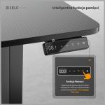 Birou electric Diablo Chairs X-Tensio 1400, 140 x 60  x 117 cm, Sarcina maxima 80kg, Inaltime ajustabila, Suport casti, Negru 13 - lerato.ro