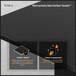 Birou electric Diablo Chairs X-Tensio 1400, 140 x 60  x 117 cm, Sarcina maxima 80kg, Inaltime ajustabila, Suport casti, Negru 16 - lerato.ro