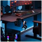 Birou electric Diablo Chairs X-Tensio 1400, 140 x 60  x 117 cm, Sarcina maxima 80kg, Inaltime ajustabila, Suport casti, Negru 21 - lerato.ro