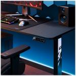 Birou electric Diablo Chairs X-Tensio 1400, 140 x 60  x 117 cm, Sarcina maxima 80kg, Inaltime ajustabila, Suport casti, Negru 22 - lerato.ro