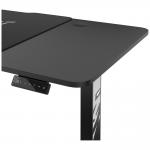 Birou electric Diablo Chairs X-Tensio 1400, 140 x 60  x 117 cm, Sarcina maxima 80kg, Inaltime ajustabila, Suport casti, Negru 5 - lerato.ro