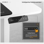 Birou electric Diablo Chairs X-Tensio 1600, 160 x 60  x 117 cm, Sarcina maxima 80kg, Inaltime ajustabila, Suport casti, Alb 14 - lerato.ro