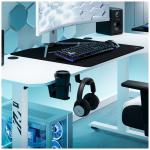 Birou electric Diablo Chairs X-Tensio 1600, 160 x 60  x 117 cm, Sarcina maxima 80kg, Inaltime ajustabila, Suport casti, Alb 21 - lerato.ro