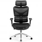 Scaun ergonomic Diablo Chairs V-Commander, Recliner, Suport Lombar / Cervical, Ajustabil, Negru 2 - lerato.ro