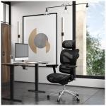 Scaun ergonomic Diablo Chairs V-Commander, Recliner, Suport Lombar / Cervical, Ajustabil, Negru 6 - lerato.ro