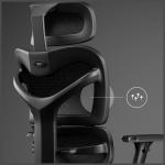 Scaun ergonomic Diablo Chairs V-Commander, Recliner, Suport Lombar / Cervical, Ajustabil, Negru 9 - lerato.ro
