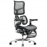 Scaun ergonomic Diablo Chairs V-Kinetic, Recliner, Suport Lombar / Cervical, Ajustabil, Negru 3 - lerato.ro