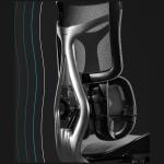 Scaun ergonomic Diablo Chairs V-Kinetic, Recliner, Suport Lombar / Cervical, Ajustabil, Negru 12 - lerato.ro