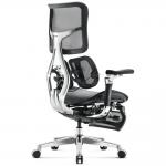 Scaun ergonomic Diablo Chairs V-Kinetic, Recliner, Suport Lombar / Cervical, Ajustabil, Negru 4 - lerato.ro