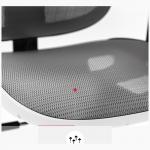 Scaun ergonomic Diablo Chairs V-Basic, Recliner, Suport Lombar / Cervical, Ajustabil, Alb / Gri 6 - lerato.ro