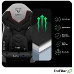 Scaun de gaming Diablo Chairs X-Gamer 2.0, Normal Size, Recliner, Suport Lombar / Cervical, Ergonomic, Ajustabil, Alb / Negru 14 - lerato.ro