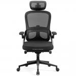 Scaun ergonomic Diablo Chairs V-Light, Recliner, Suport Lombar / Cervical, Ajustabil, Negru 2 - lerato.ro