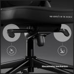 Scaun ergonomic Diablo Chairs V-Light, Recliner, Suport Lombar / Cervical, Ajustabil, Negru 12 - lerato.ro