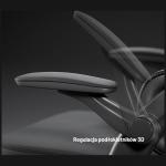 Scaun ergonomic Diablo Chairs V-Light, Recliner, Suport Lombar / Cervical, Ajustabil, Negru 13 - lerato.ro