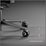 Scaun de gaming Diablo Chairs X-Eye 2.0, Normal Size, Recliner, Suport Lombar / Cervical, Ergonomic, Ajustabil, Negru 13 - lerato.ro