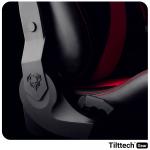 Scaun de gaming Diablo Chairs X-Player 2.0, Normal Size, Recliner, Suport Lombar / Cervical, Ergonomic, Ajustabil, Negru / Rosu 15 - lerato.ro