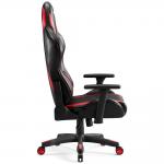 Scaun de gaming Diablo Chairs X-Player 2.0, Normal Size, Recliner, Suport Lombar / Cervical, Ergonomic, Ajustabil, Negru / Rosu 6 - lerato.ro