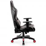 Scaun de gaming Diablo Chairs X-One 2.0, King Size, Recliner, Suport Lombar / Cervical, Ergonomic, Ajustabil, Negru / Rosu 6 - lerato.ro