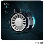 Scaun de gaming Diablo Chairs X-One 2.0, Normal Size, Recliner, Suport Lombar / Cervical, Ergonomic, Ajustabil, Negru / Alb 16 - lerato.ro