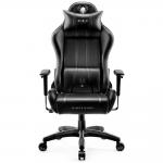 Scaun de gaming Diablo Chairs X-One 2.0, Normal Size, Recliner, Suport Lombar / Cervical, Ergonomic, Ajustabil, Negru 2 - lerato.ro