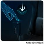 Scaun de gaming Diablo Chairs X-One 2.0, Normal Size, Recliner, Suport Lombar / Cervical, Ergonomic, Ajustabil, Negru 15 - lerato.ro