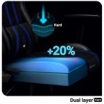 Scaun de gaming Diablo Chairs X-One 2.0, Normal Size, Recliner, Suport Lombar / Cervical, Ergonomic, Ajustabil, Negru / Albastru 13 - lerato.ro