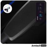 Scaun de gaming Diablo Chairs X-One 2.0, Normal Size, Recliner, Suport Lombar / Cervical, Ergonomic, Ajustabil, Negru / Albastru 15 - lerato.ro