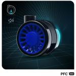 Scaun de gaming Diablo Chairs X-One 2.0, Normal Size, Recliner, Suport Lombar / Cervical, Ergonomic, Ajustabil, Negru / Albastru 17 - lerato.ro