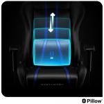 Scaun de gaming Diablo Chairs X-One 2.0, Normal Size, Recliner, Suport Lombar / Cervical, Ergonomic, Ajustabil, Negru / Albastru 11 - lerato.ro